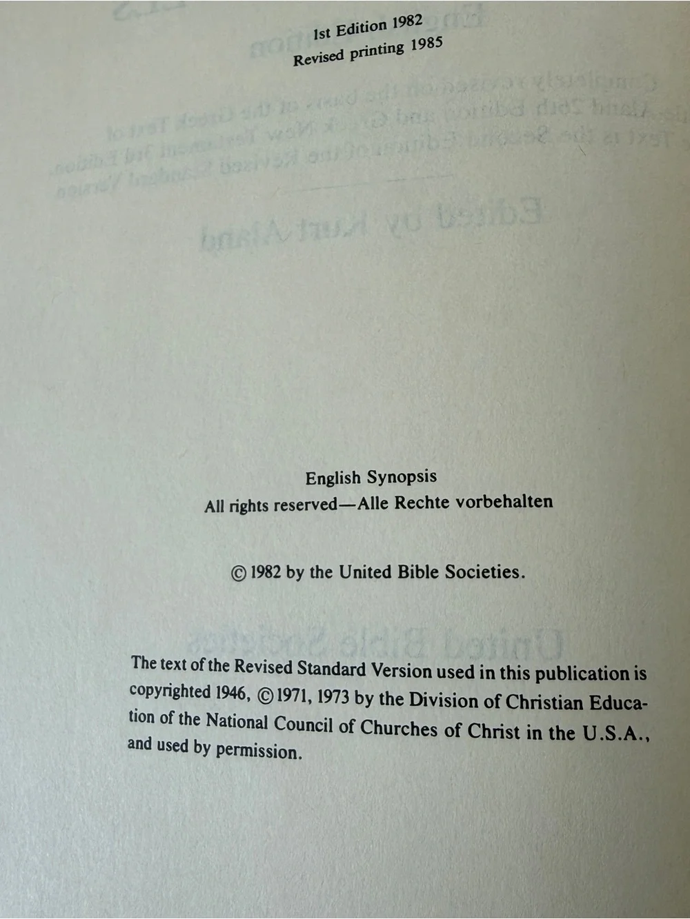 N/A synopsis four